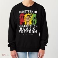 Juneteenth Celebrating Black Freedom 1865 Women's Sweatshirt thumb 0