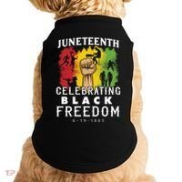 Juneteenth Celebrating Black Freedom 1865 Doggie Tank thumb 0