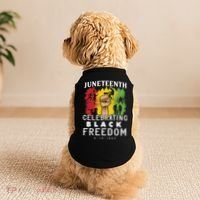 Juneteenth Celebrating Black Freedom 1865 Doggie Tank thumb 2