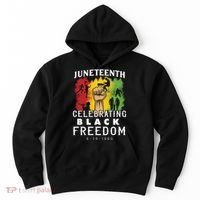 Juneteenth Celebrating Black Freedom 1865 Hoodie thumb 0
