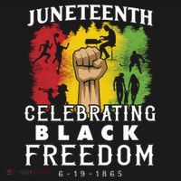 Juneteenth Celebrating Black Freedom 1865 Apron thumb 3