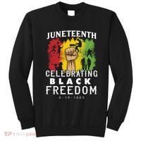 Juneteenth Celebrating Black Freedom 1865 Sweatshirt thumb 0