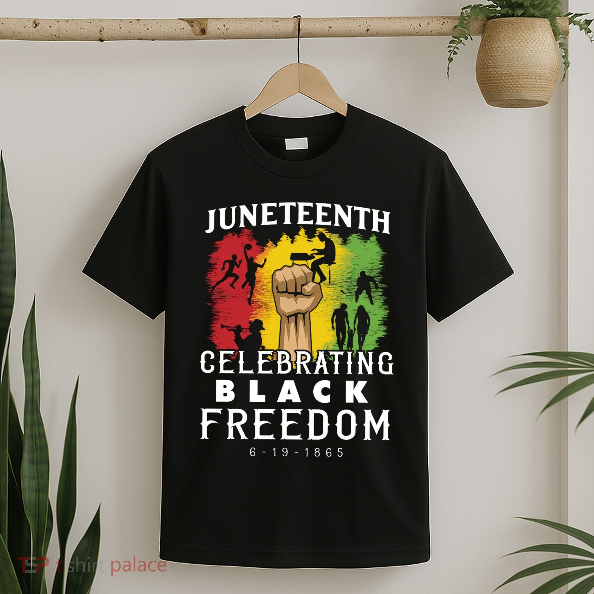 Juneteenth Celebrating Black Freedom 1865 T-Shirt
