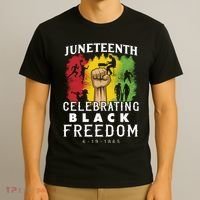 Juneteenth Celebrating Black Freedom 1865 T-Shirt thumb 3