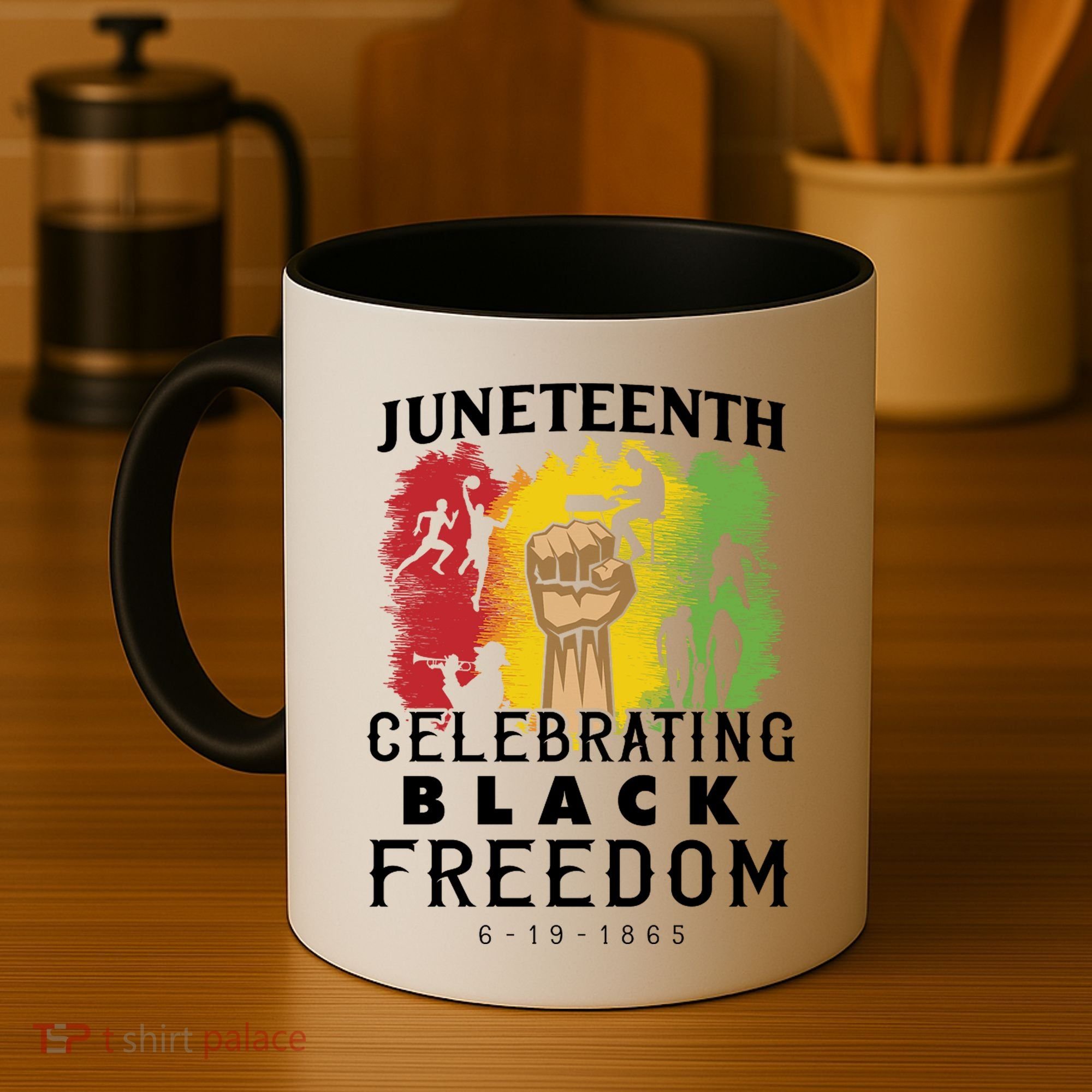 Juneteenth Celebrating Black Freedom 1865 Coffee Mug