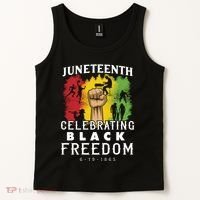Juneteenth Celebrating Black Freedom 1865 Tank Top thumb 2