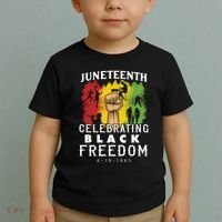 Juneteenth Celebrating Black Freedom 1865 Toddler T-Shirt thumb 2