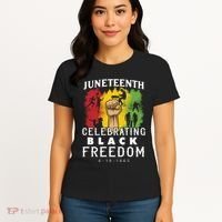 Juneteenth Celebrating Black Freedom 1865 Women's T-Shirt thumb 4