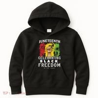 Juneteenth Celebrating Black Freedom 1865 Kids Hoodie thumb 0