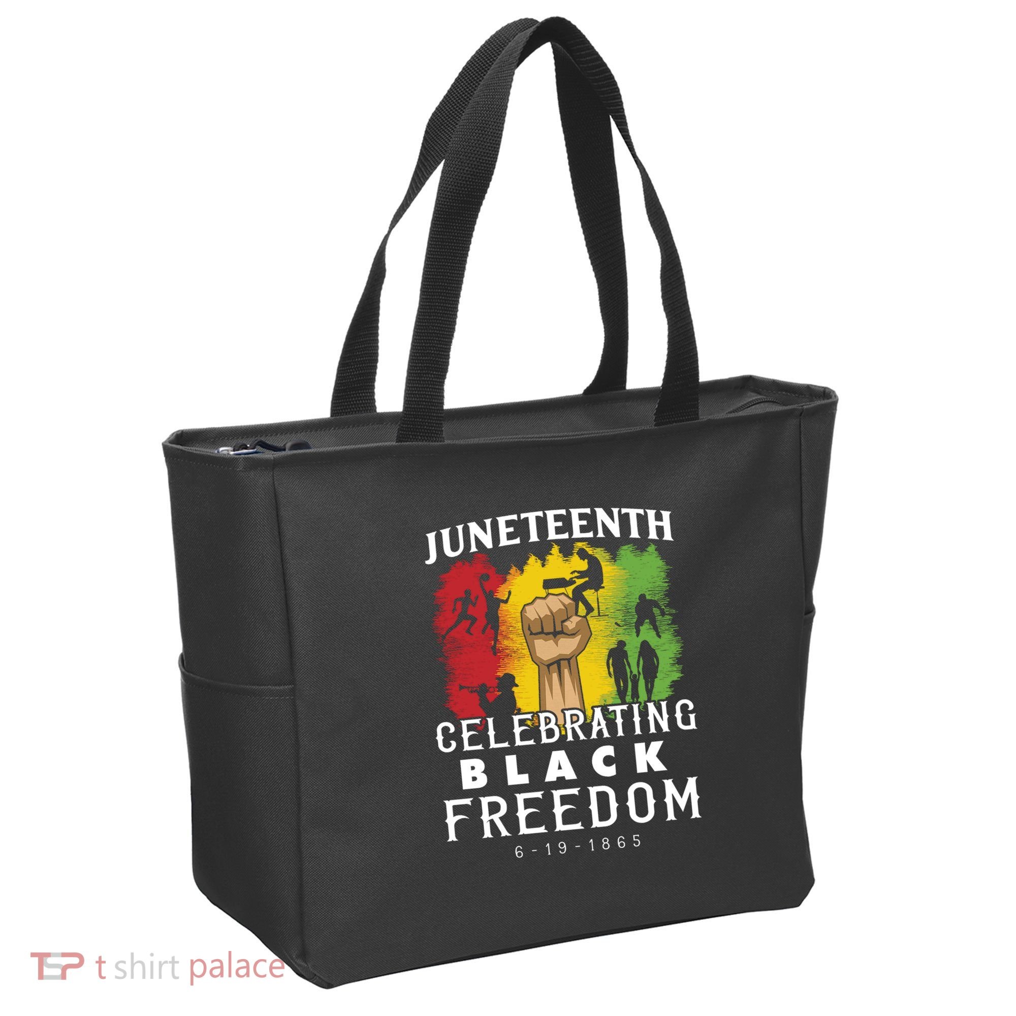 Juneteenth Celebrating Black Freedom 1865 Tote Bag
