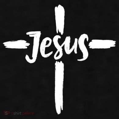 Jesus Cross Christianity Ladies PosiCharge Tri-Blend Wicking Tank