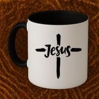 Jesus Cross Christianity Coffee Mug thumb 2