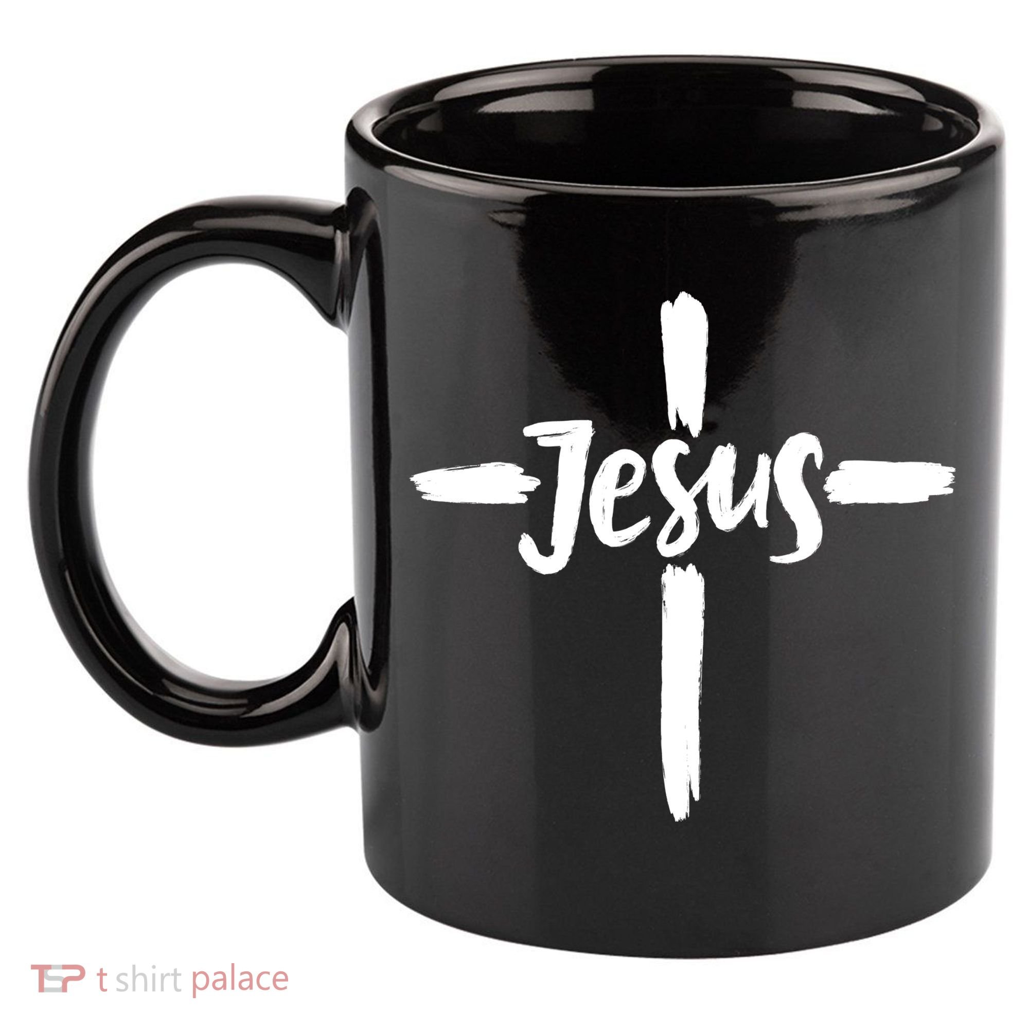 Jesus Cross Christianity 11oz C Handle Ceramic Mug