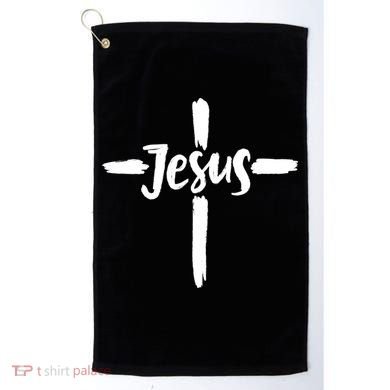 Jesus Cross Christianity Golf Towel