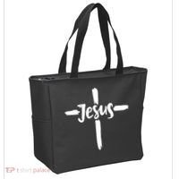 Jesus Cross Christianity Tote Bag thumb 2
