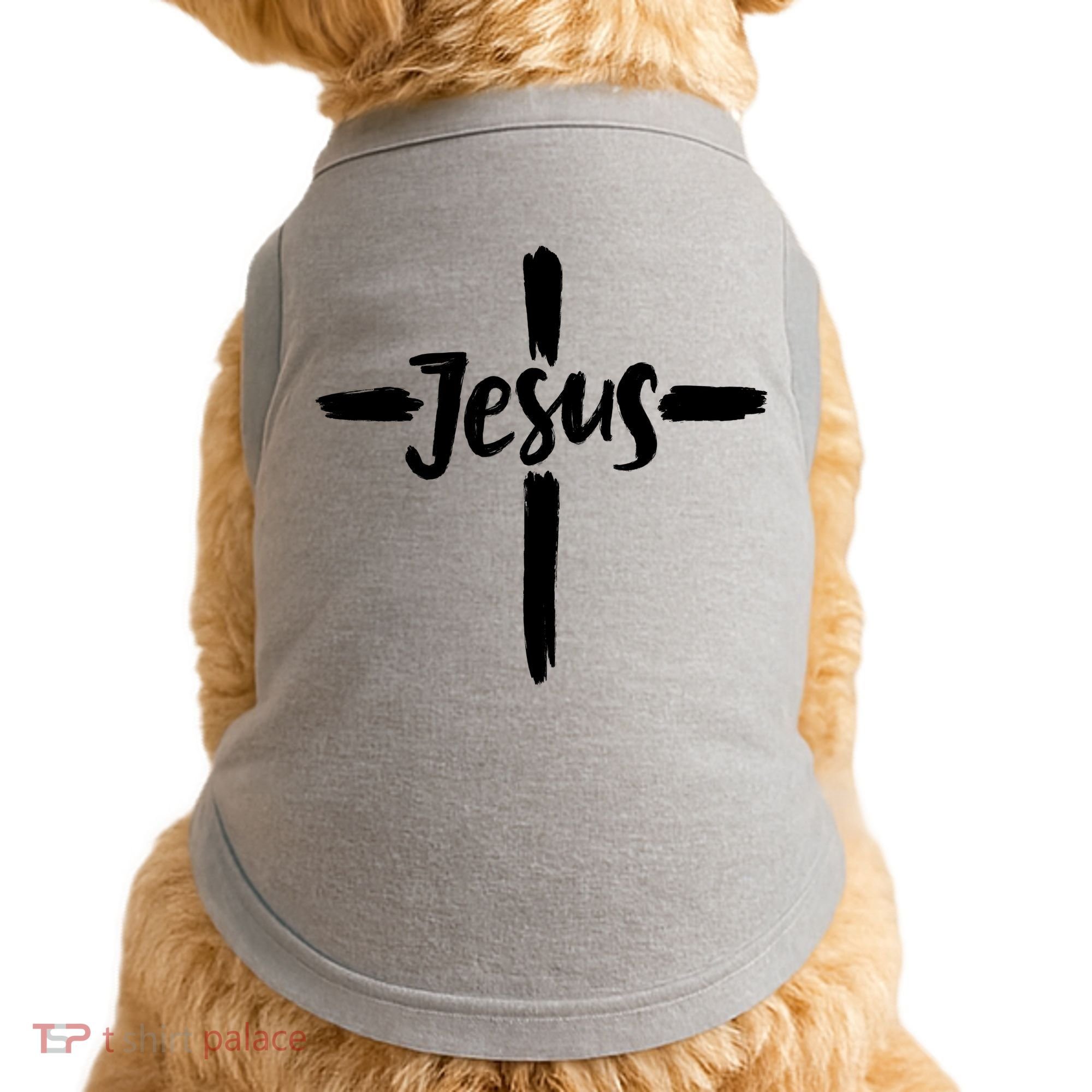 Jesus Cross Christianity Doggie Tank