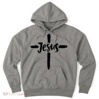 Jesus Cross Christianity Hoodie thumb 0