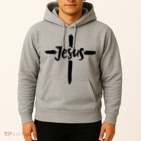 Jesus Cross Christianity Hoodie thumb 2