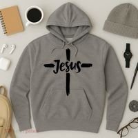 Jesus Cross Christianity Hoodie thumb 3