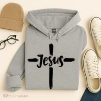 Jesus Cross Christianity Hoodie thumb 4