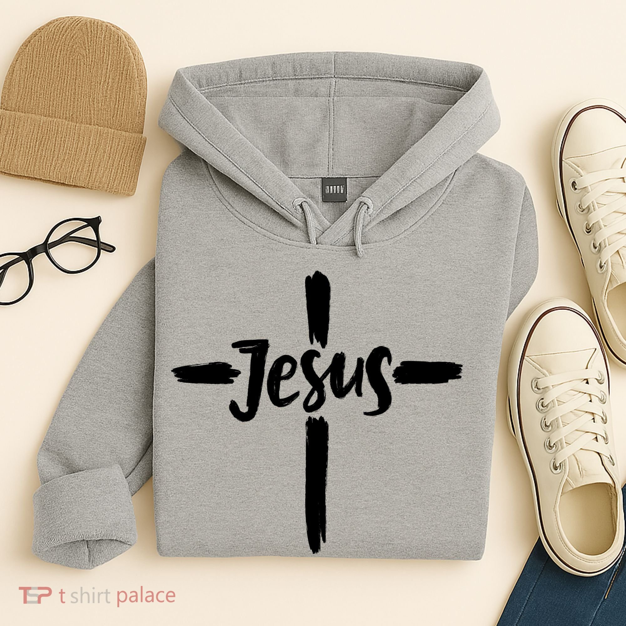 Jesus Cross Christianity Hoodie