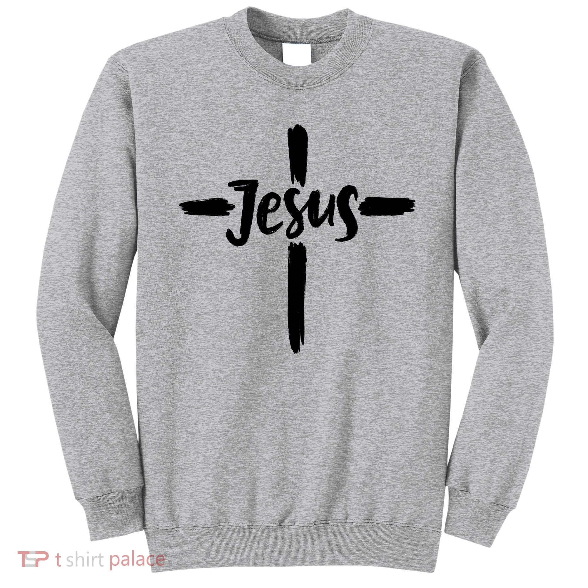 Jesus Cross Christianity Sweatshirt