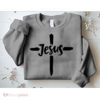 Jesus Cross Christianity Sweatshirt thumb 2