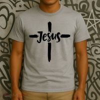 Jesus Cross Christianity T-Shirt thumb 3