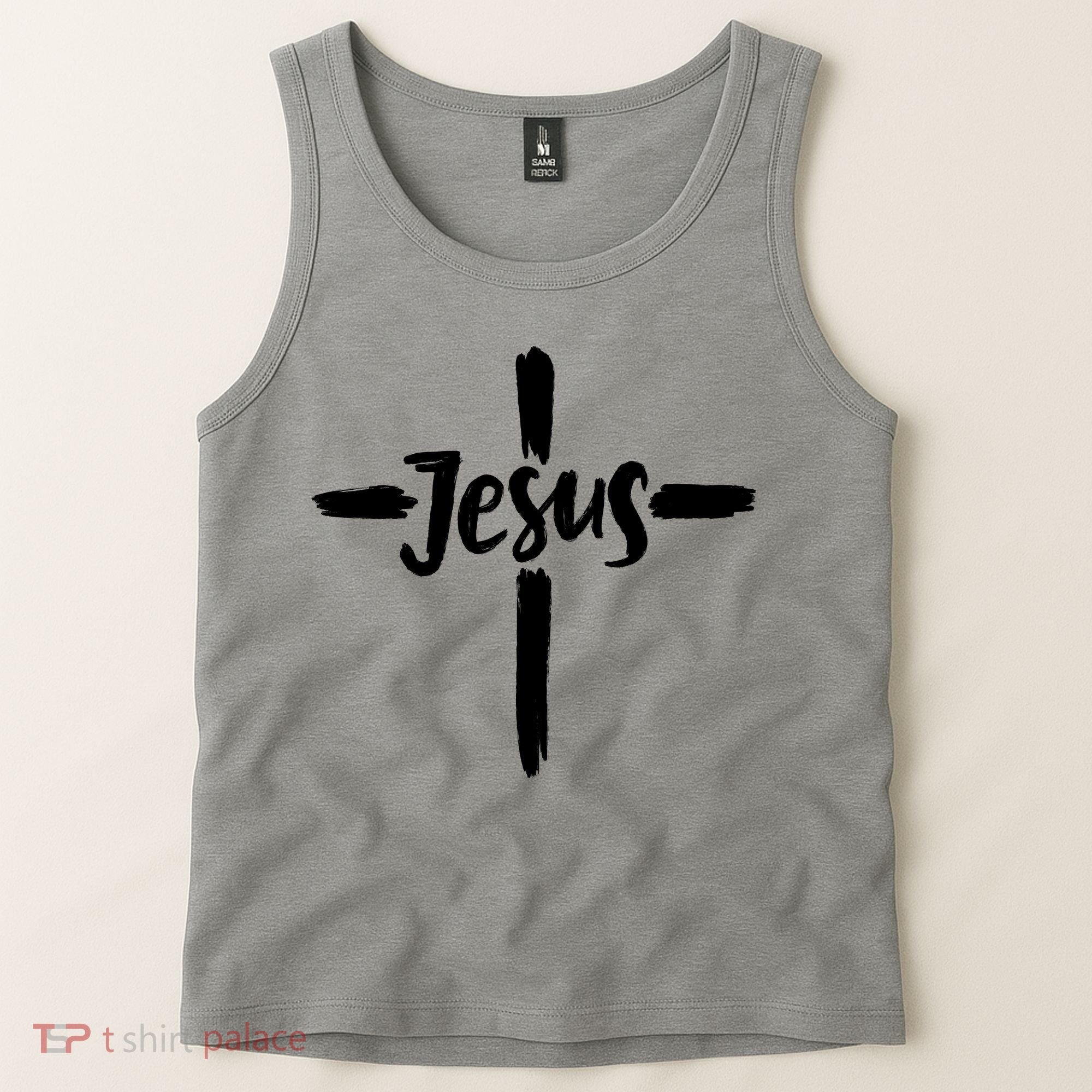Jesus Cross Christianity Tank Top