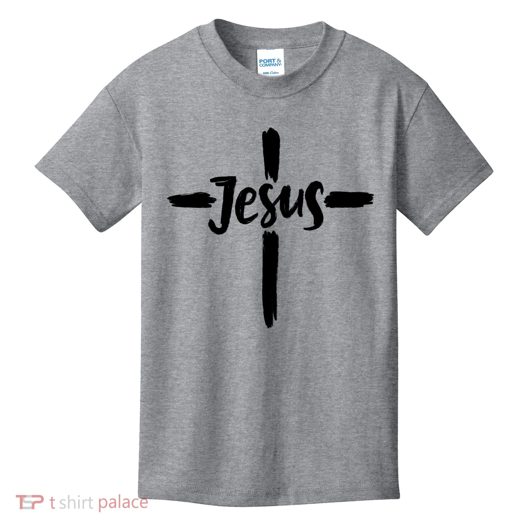 Jesus Cross Christianity Kids T-Shirt