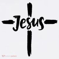 Jesus Cross Christianity Comfort Colors Garment-Dyed Hooded Sweatshirt thumb 2