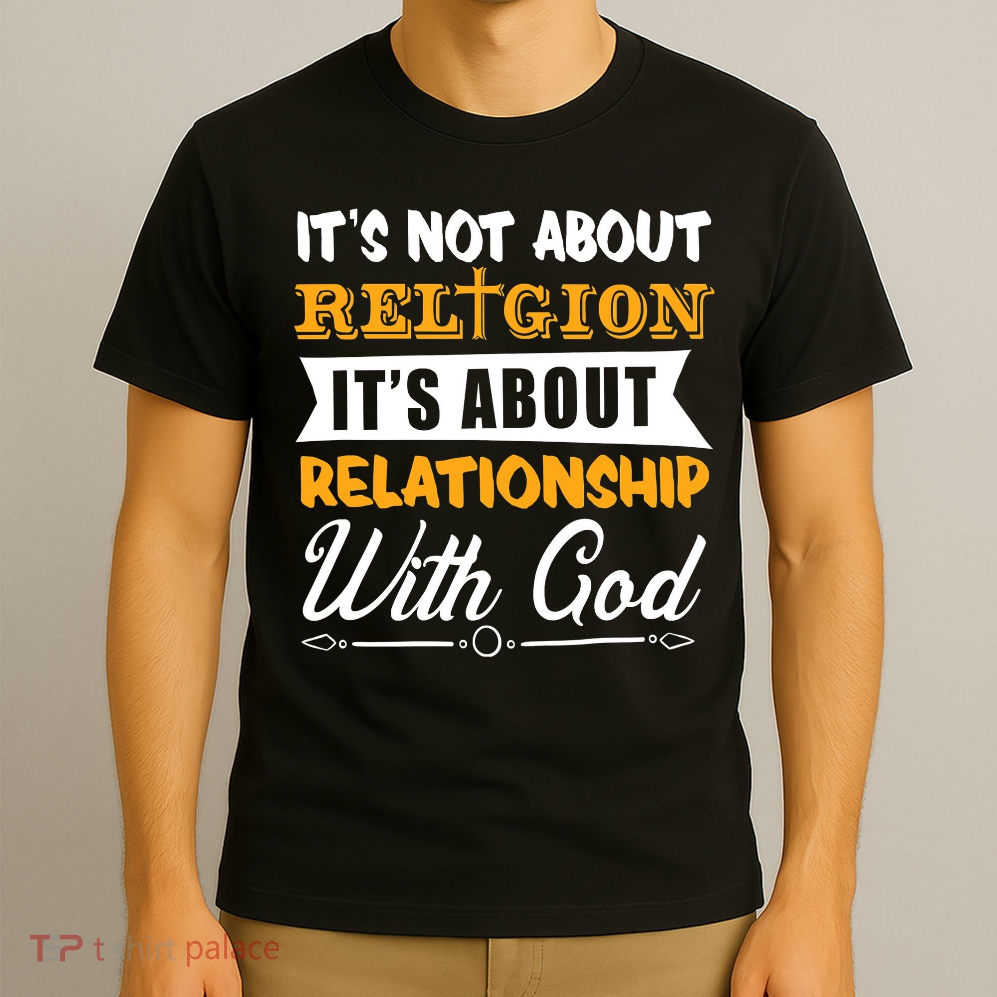 Jesus Christ Cross Friendship Bible Verse God Funny Christian T-Shirt