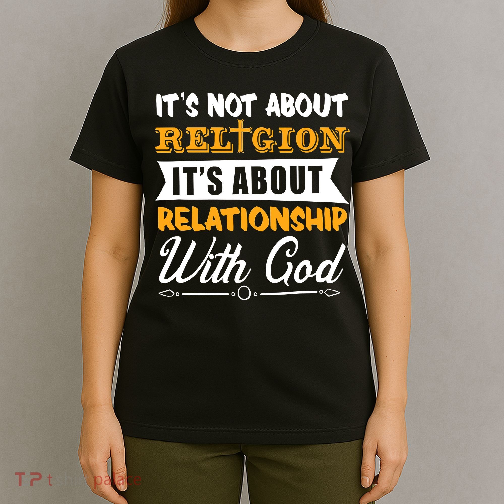 Jesus Christ Cross Friendship Bible Verse God Funny Christian T-Shirt