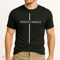 Jesus Christ Cross Christian Cooling Performance Crew T-Shirt thumb 2
