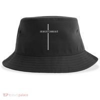 Jesus Christ Cross Christian Sustainable Bucket Hat thumb 0