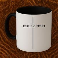 Jesus Christ Cross Christian Coffee Mug thumb 2