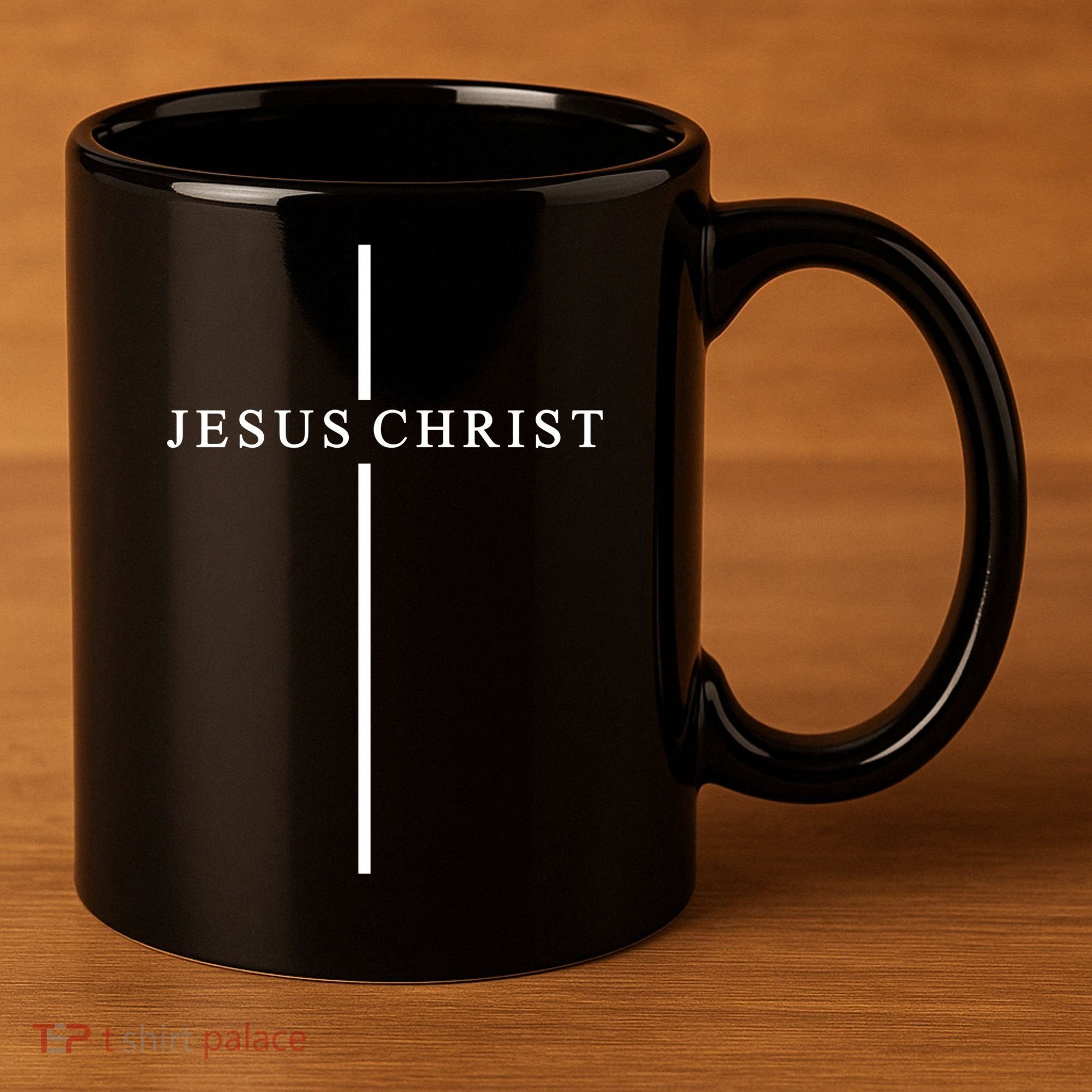 Jesus Christ Cross Christian 11oz C Handle Ceramic Mug