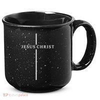 Jesus Christ Cross Christian 15oz Campfire Ceramic Mug thumb 0