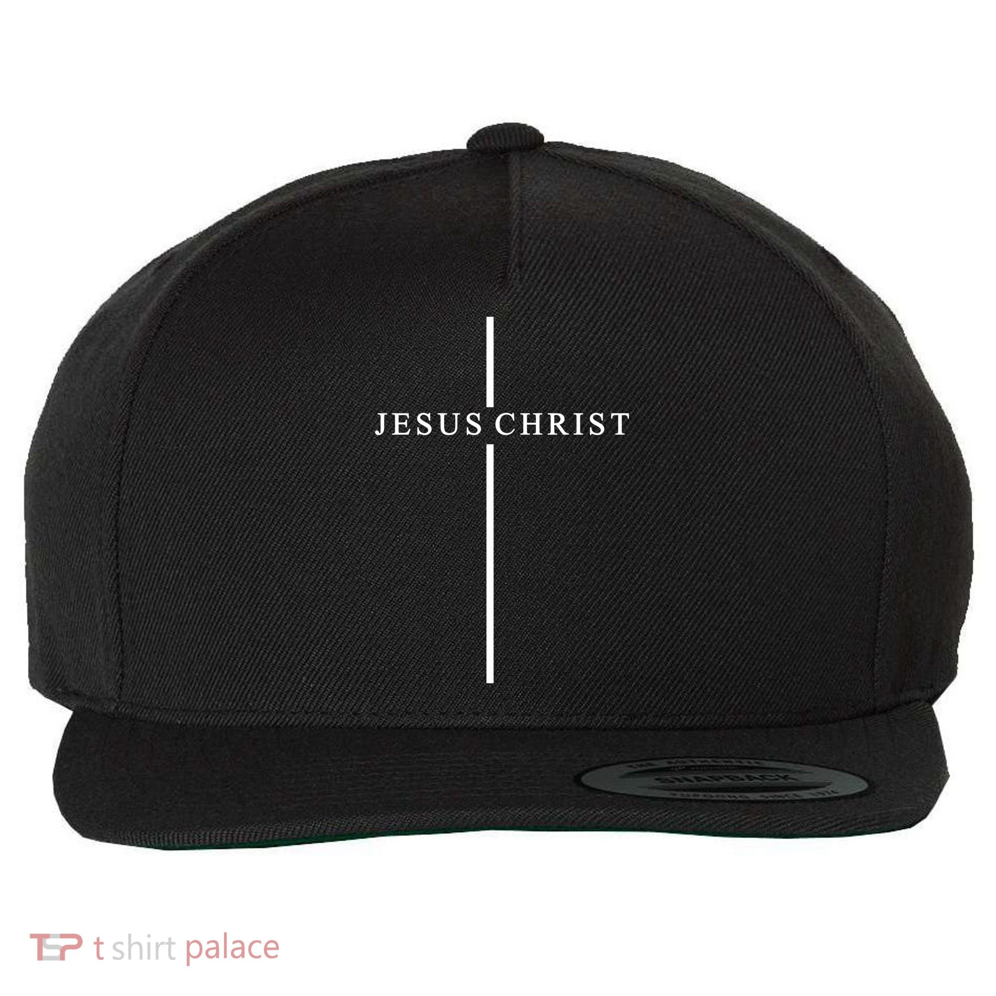 Jesus Christ Cross Christian Wool Snapback Cap