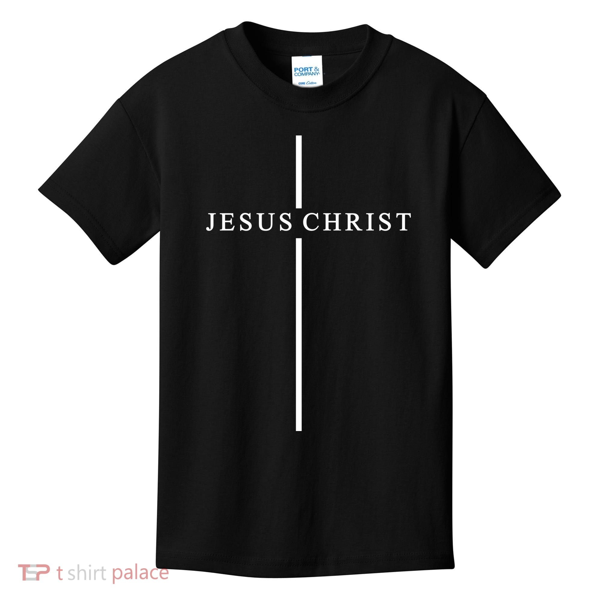 Jesus Christ Cross Christian Kids T-Shirt