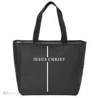 Jesus Christ Cross Christian Tote Bag thumb 0