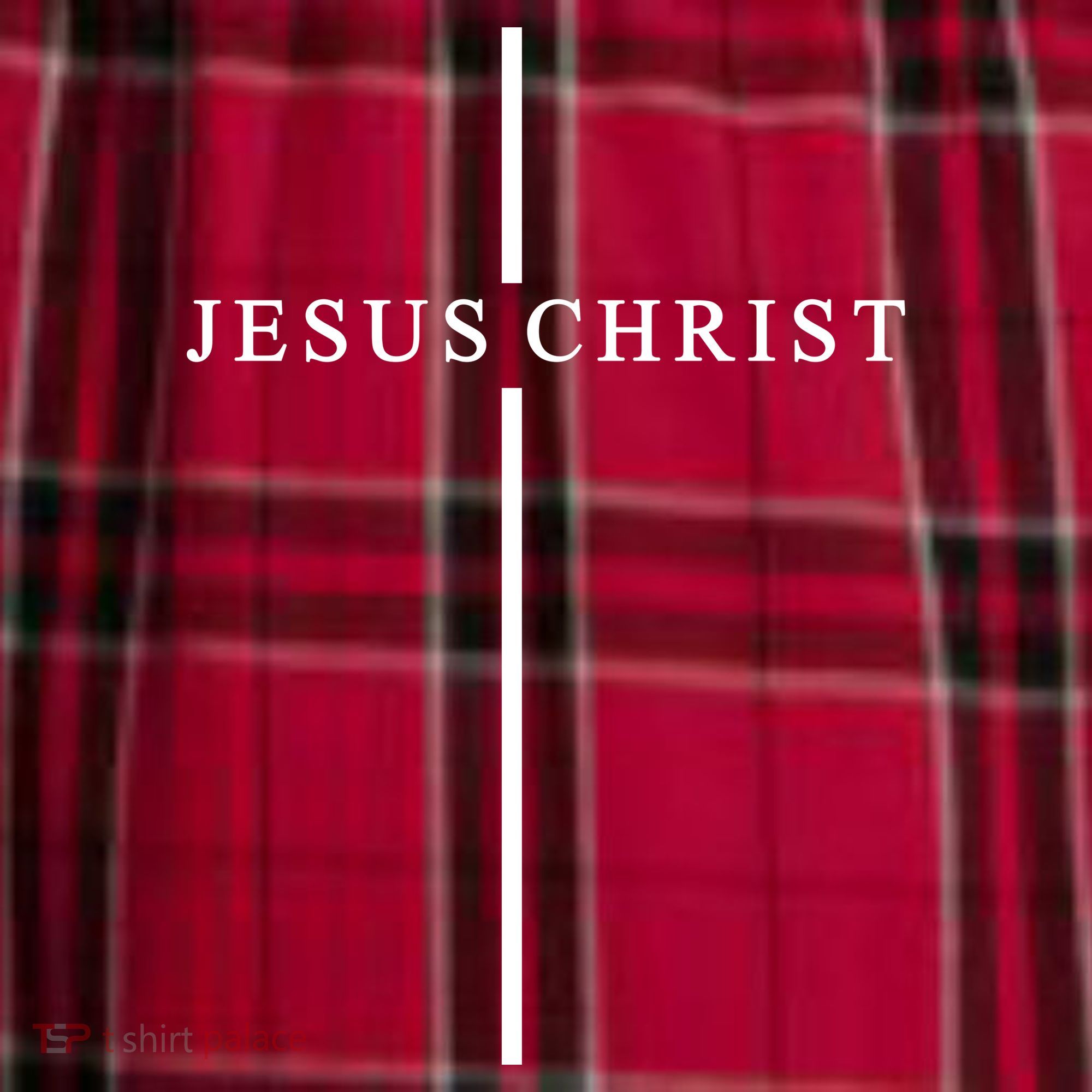 Jesus Christ Cross Christian Men's Flannel Plaid Pajama Pants