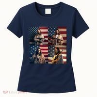 Jesus Christ Carrying Gun Defending America Women's T-Shirt thumb 0