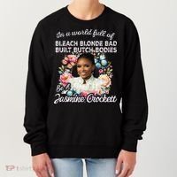 Jasmine Crockett Calls Out Marjorie Taylor Greene Women's Sweatshirt thumb 0