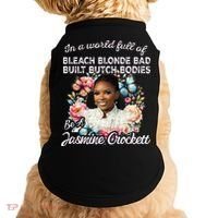 Jasmine Crockett Calls Out Marjorie Taylor Greene Doggie Tank thumb 0
