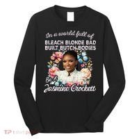 Jasmine Crockett Calls Out Marjorie Taylor Greene Long Sleeve Shirt thumb 0