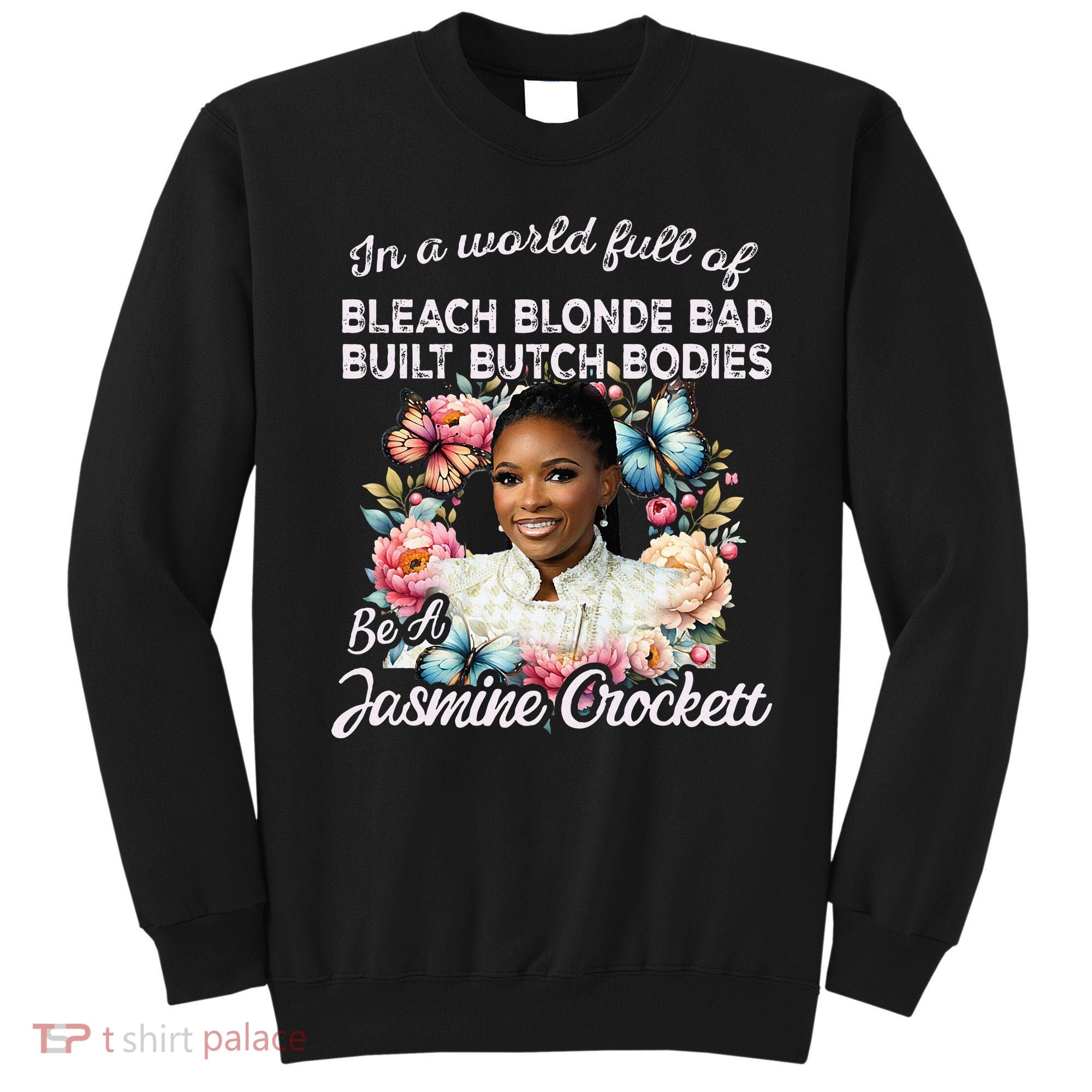 Jasmine Crockett Calls Out Marjorie Taylor Greene Sweatshirt