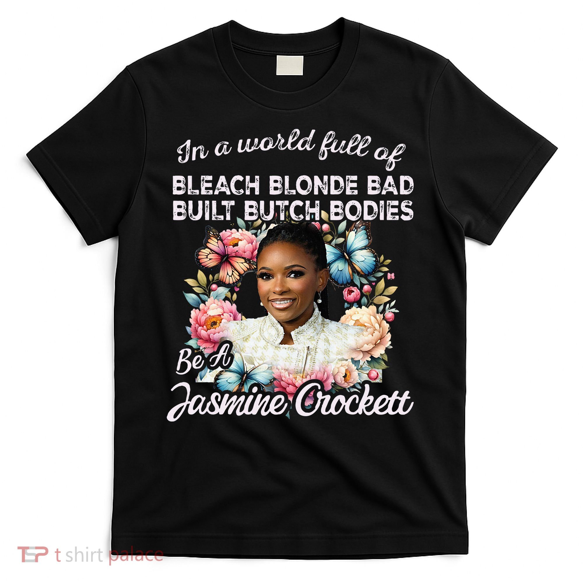 Jasmine Crockett Calls Out Marjorie Taylor Greene T-Shirt