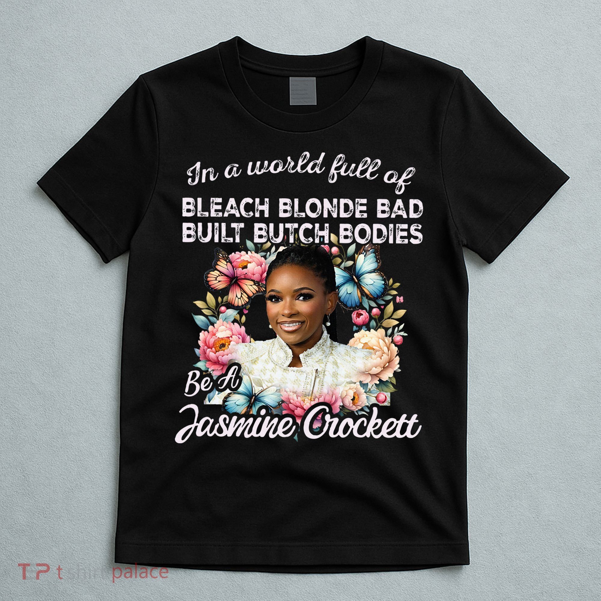 Jasmine Crockett Calls Out Marjorie Taylor Greene T-Shirt