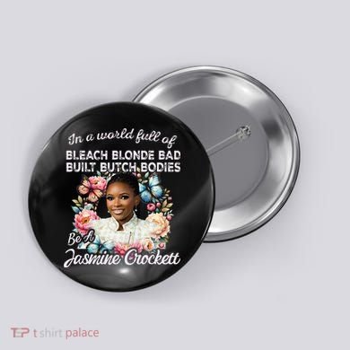 Jasmine Crockett Calls Out Marjorie Taylor Greene Button